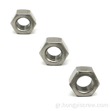 Hex Nuts Carban Steel/από ανοξείδωτο χάλυβα/ψευδαργύρισμα